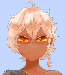 Slight shading Slight shading